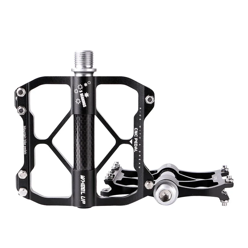 

Hot Selling Three Peilin Bearings Mountain Bike Aluminum Alloy Ultra-light Polished Bicycle Pedal Accessories