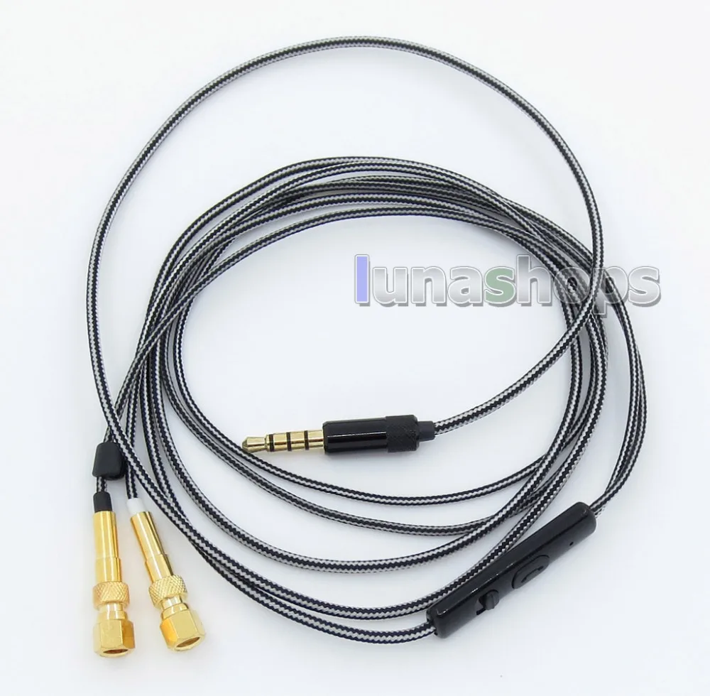 Replacement cable with Remote Mic connect for iphone Android to HiFiMan