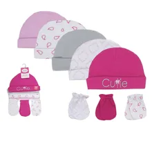 Детская одежда, шапки+ носки, весенне-летние хлопковые Товары для новорожденных, шляпы для мальчиков и девочек+ носки