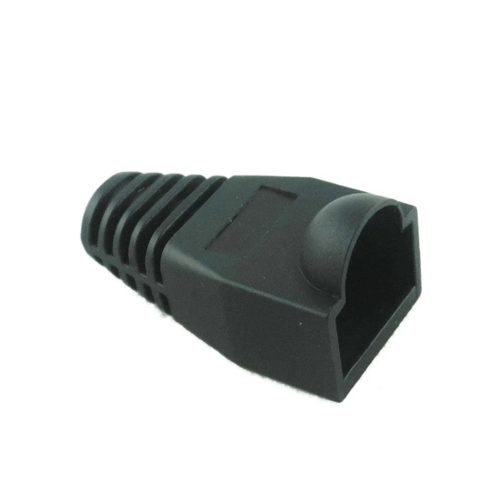 100 Piece Black Color Gray Color Network Boots for Cat 5e,cat 6 network