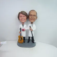 Экспресс персонализированные Кукла Пупс профессор свадебный подарок свадебные украшения polyresin пользовательские кукла