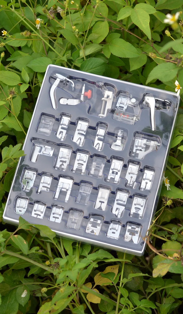 Home Sewing Parts 32 Piece Presser Foot Sew Accessories