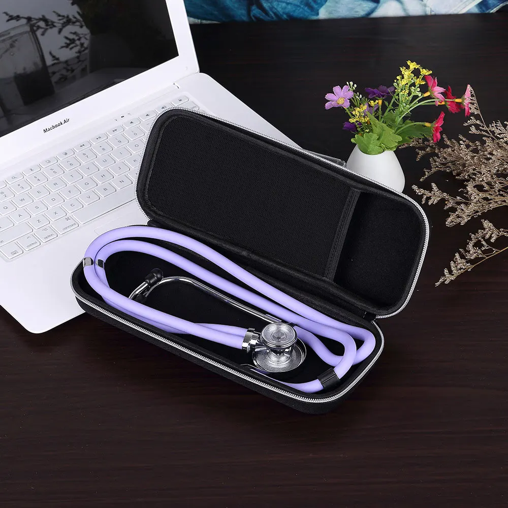 Портативный EVA стетоскоп ящик для хранения медицинский комплект Организатор Чехол Путешествия аудио запись мешок ручки для медсестры для
