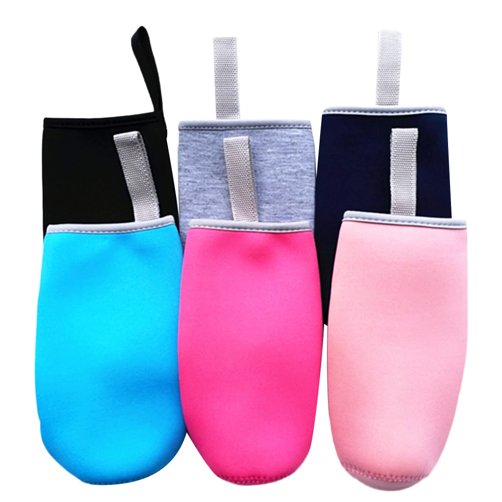 6pcs 550ml Water Bottle Holder Cover Insulated Sleeve Carry Bag Kettle Pouch for Outdoor Sports Travel Cycling Camping Hiking
