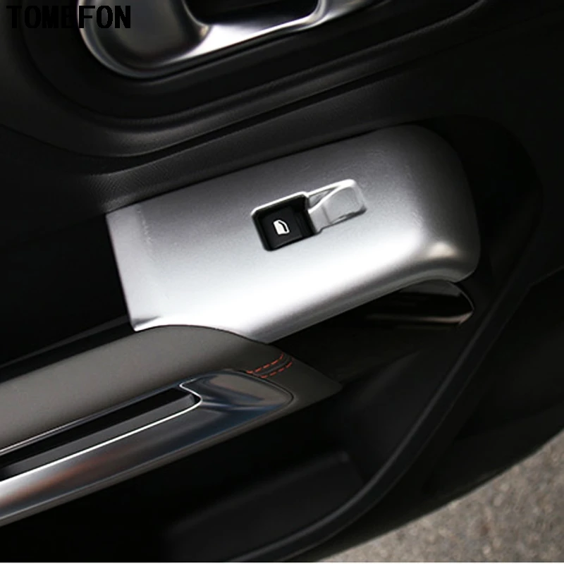 TOMEFON для Citroen Aircross C5 SUV хэтчбек ABS хромированные кнопки внутренней двери