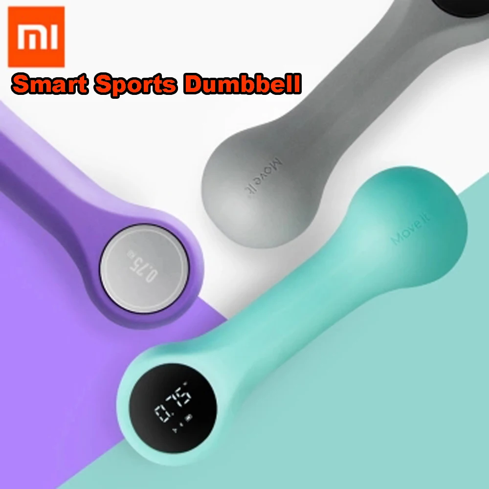 

XIAOMI Mijia Move It Beat 2x 0.5/0.75KG/1.0kg Portable Mini USB Rechargeable Smart Sports Dumbbell Fitness Equipment