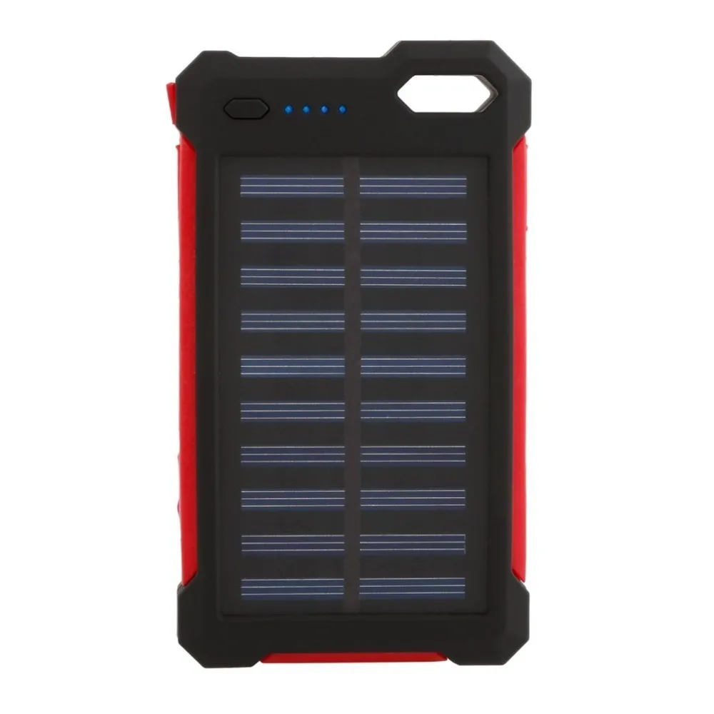 

30000mAh Solar Battery Portable Charger Dual USB External Battery Long Lasting High Capacity for Mobile Phone Solar
