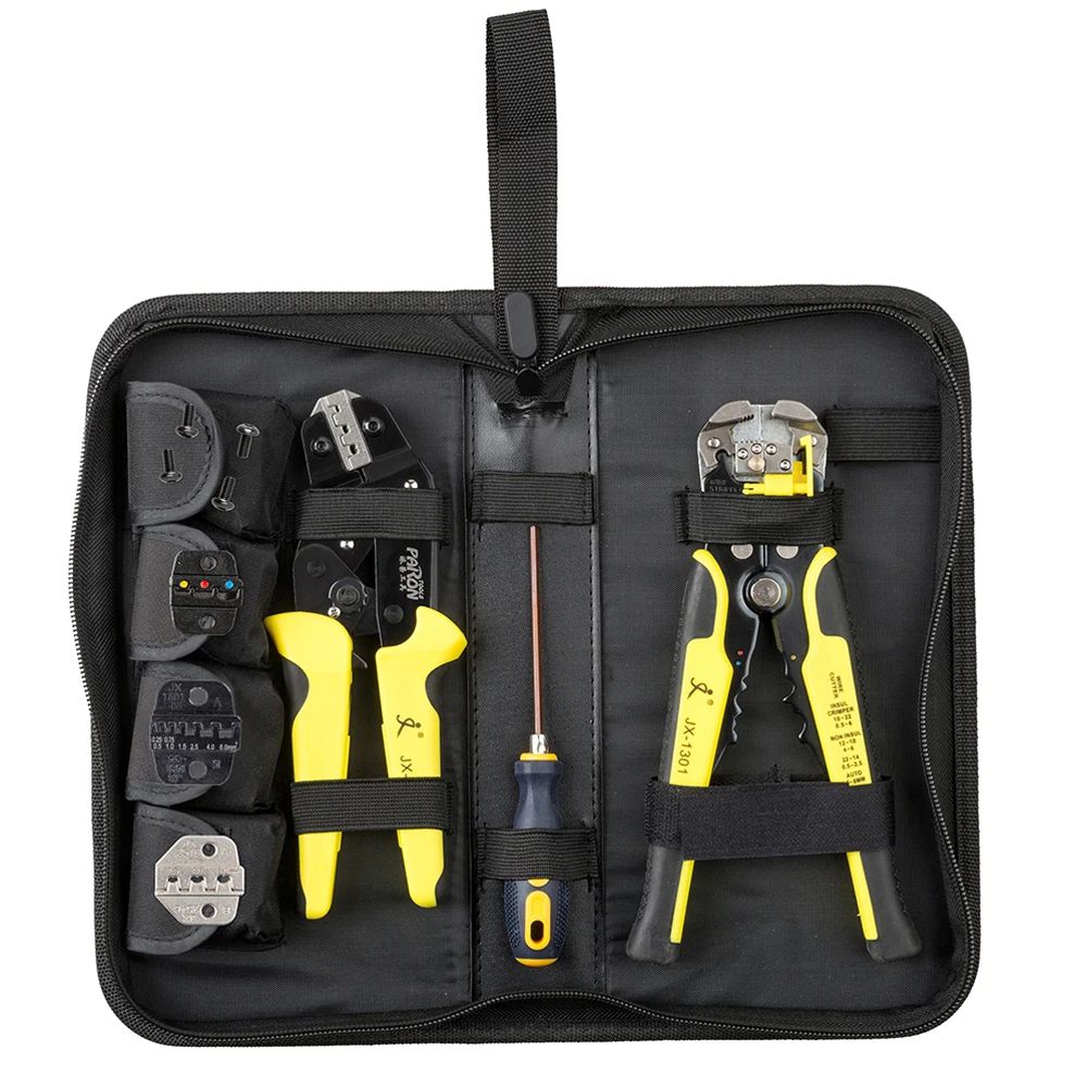 

4 In 1 Multi tools Cable Wire Stripper Cutter Crimper Automatic Multifunctional Crimping Stripping Plier Tools +S2 Screwdiver