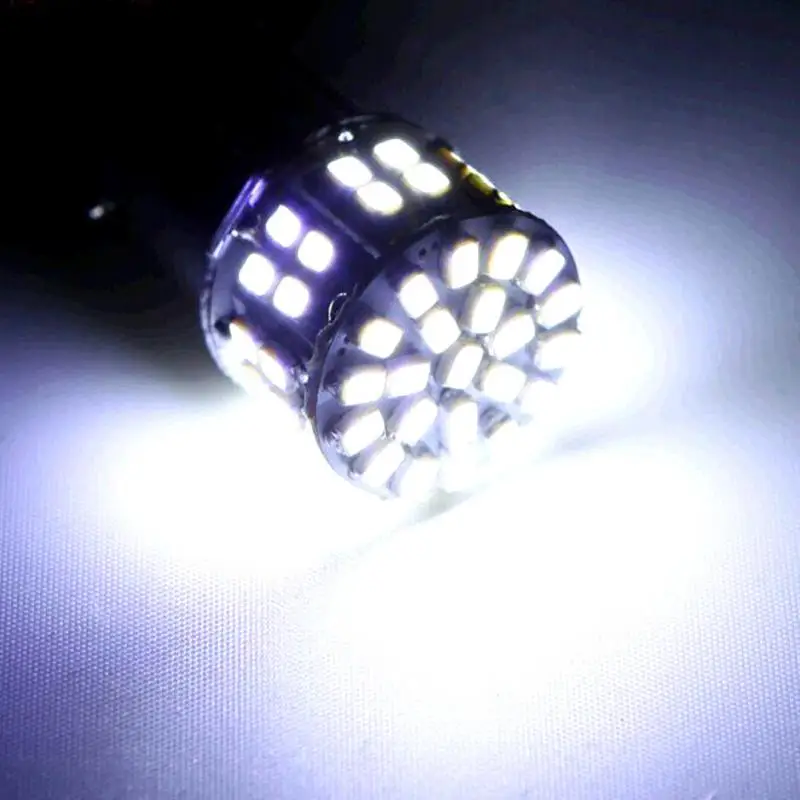 Супер яркий 1156 50SMD 1206 12V Высокое качество 50 Led SMD автомобильный тормоз светильник поворотники задние Лампы стояночного фонари заднего хода