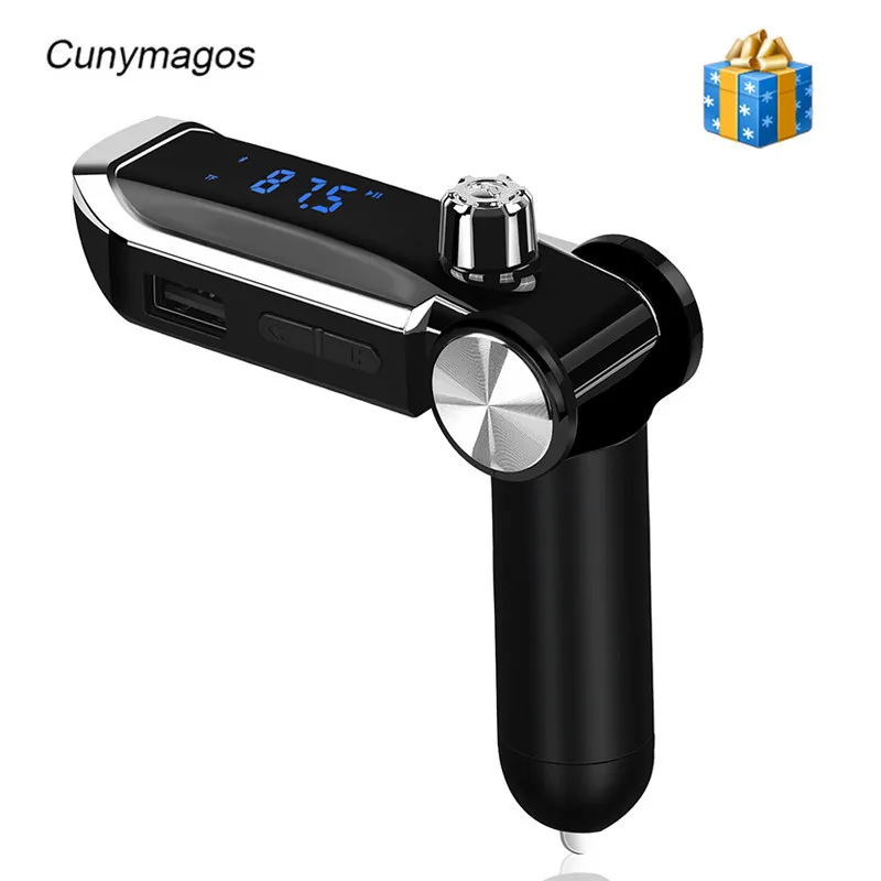 

Bluetooth Car Kit Wireless FM Transmitter Radio Adapter FM Modulator Handsfree Car Mp3 Player USB Car Charger For Smartphone