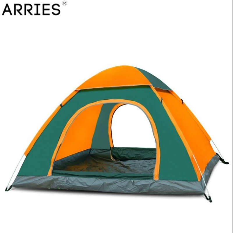 

Double Door Camping Tents Portable Waterproof Hiking Tent Anti-UV Foldable Automatic Open Sun Shade Ultralight Outdoor Furniture