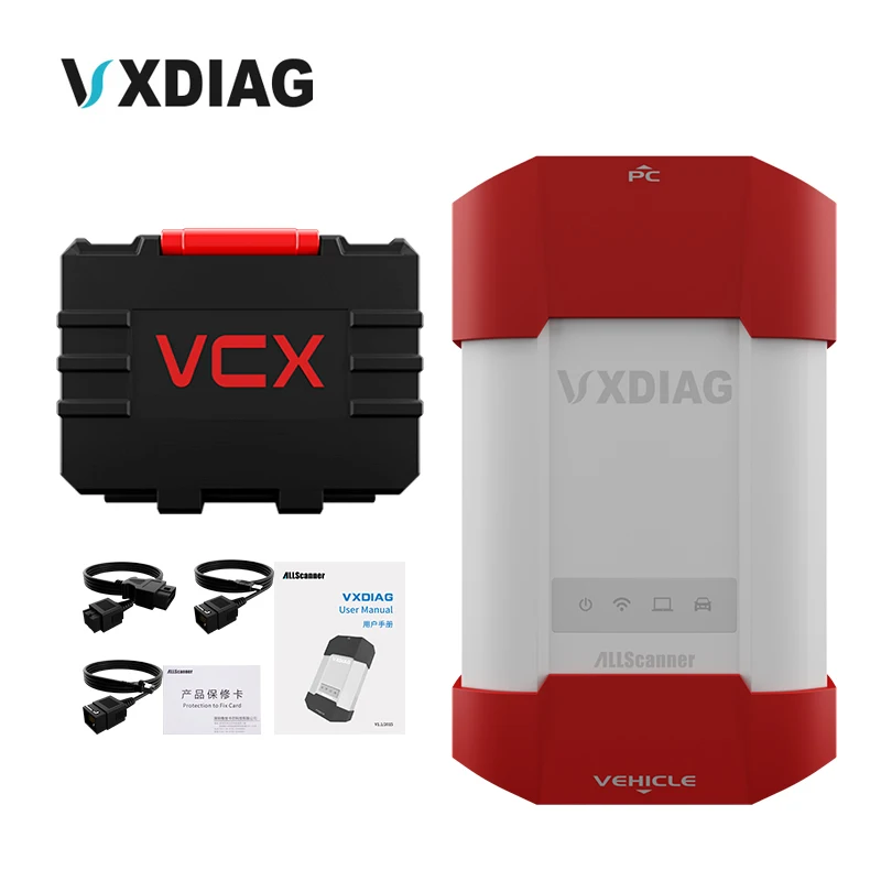 

VCX VXDIAG Multidiag Diagnostic Tool for BMW ICOM A2 Programming For JLR V153 For V-W ODIS V4.3.3 With HDD Software plastic box