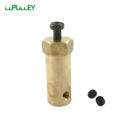 Lupulley 2 шт. 3/4/5/6 мм шестиугольник вала Двигатель Жесткая Муфта Тип колеса латунь hex муфта комплект Гаечные ключи