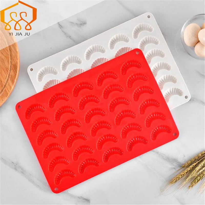 

30 Even Insect Butterfly Silicone Cake Mold Chocolate Biscuit Mold Pudding Diy Baking Mould Silkworm Barrel DIY ice Tray