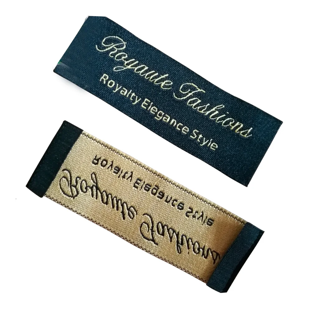 Customized Woven Label Tags, Clothing Label Customized