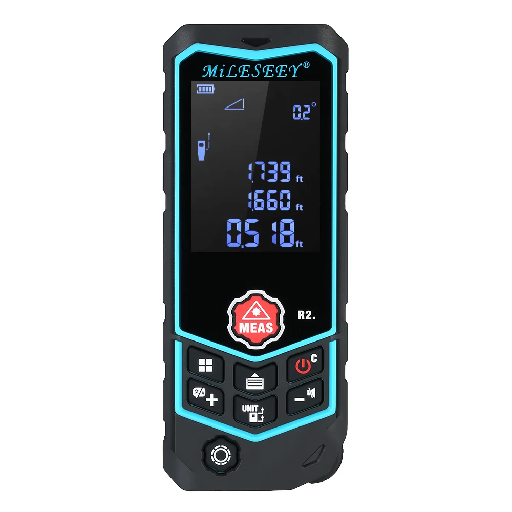 Laser Distance Measure Mini Handheld Digital Laser Distance Meter Rangefinder Measurer Tape Diastimeter