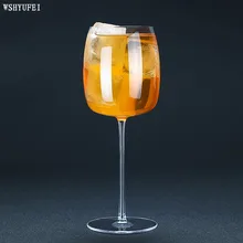 WSHYUFEI бессвинцовые хрустальные высокие Коктейльные стакан для красного вина высокие ноги Бокал Для Вина Вино Шампанское