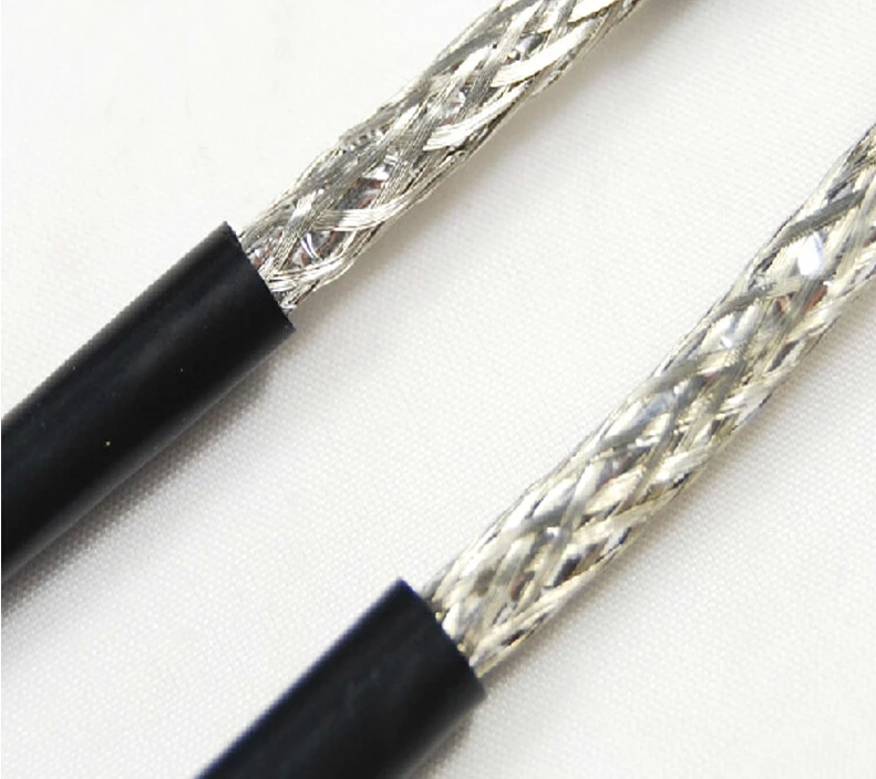 

Farrow Cable RVVP, 1m High quality 0.75^mm2 2 cores Shielded Cable for spindle, inverter and stepper motors, electrical cables