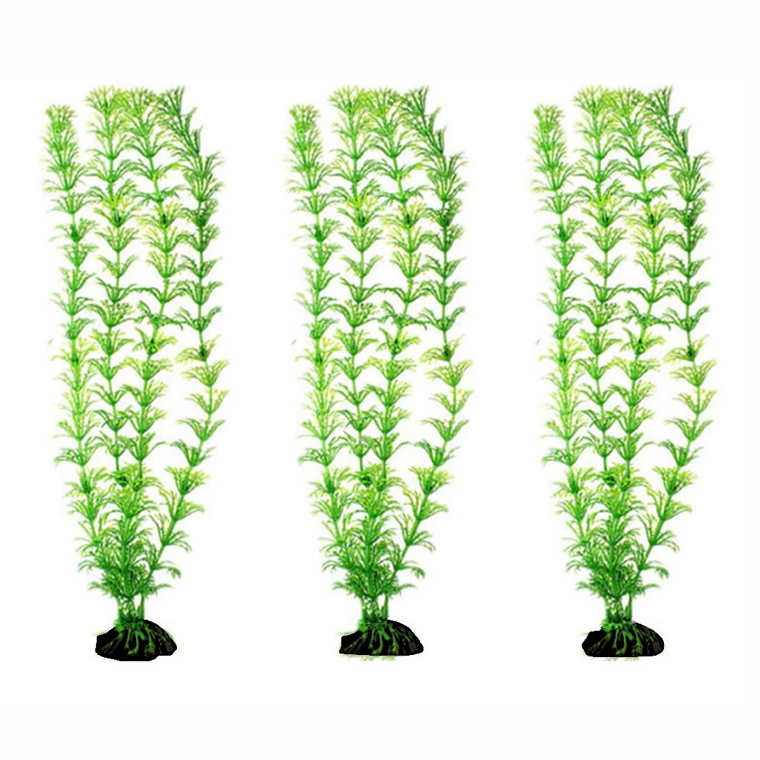 Искусственные зеленые горшечные растения трава для украшения растения пластик для аквариума декор
