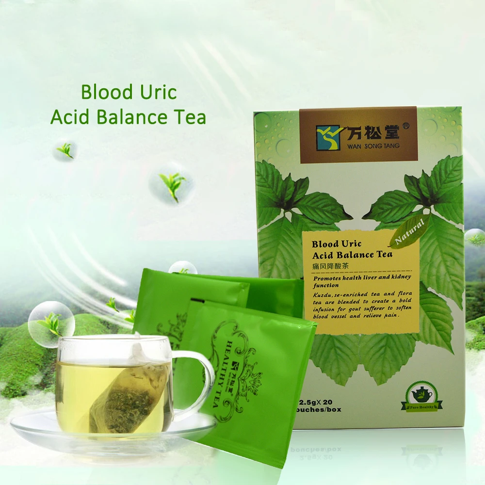 

1 box Blood Uric Acid Balance lower uric acid treatment gout remedios natural acido urico