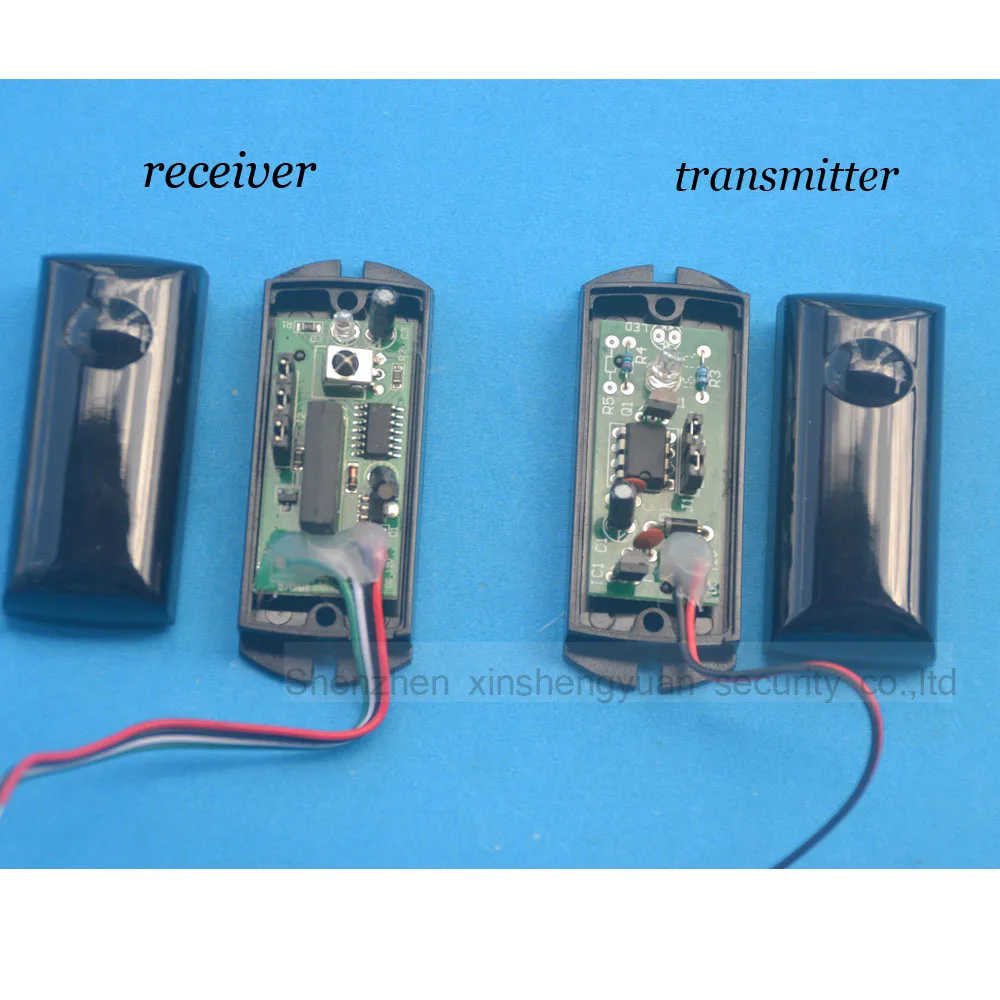 1 пара водонепроницаемый один инфракрасный датчик луча фотоэлектрический детектор инфракрасного барьера