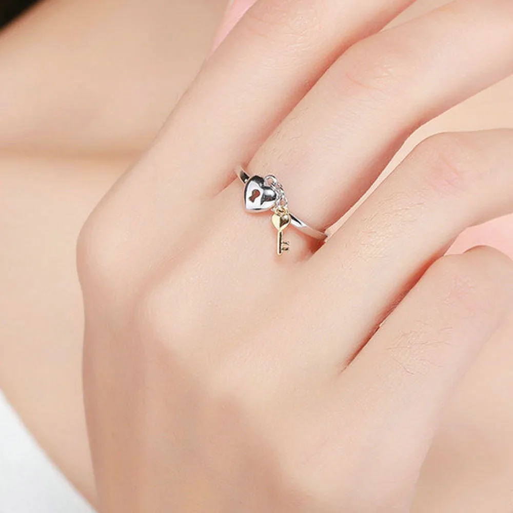 Lefeng Новое поступление True Love ключ 925 Серебряное кольцо для Для женщин|925 sterling silver