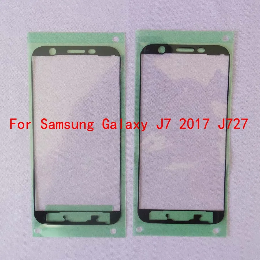10 шт./лот оригинал для Samsung Galaxy J7 2017 J727 рамка ЖК-дисплея наклейка на корпус клейкая