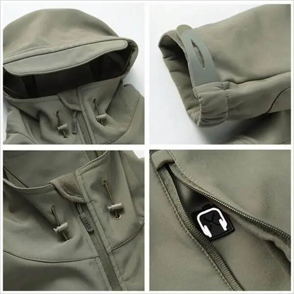 Lurker Shark skin Soft Shell TAD V 5.0 Outdoor military uniform Tactical Softshell Jacket Waterproof fleece hunting clothes Lurker Shark skin Soft Shell TAD V 5.0 Outdoor military uniform Tactical Softshell Jacket Waterproof fleece hunting clothes