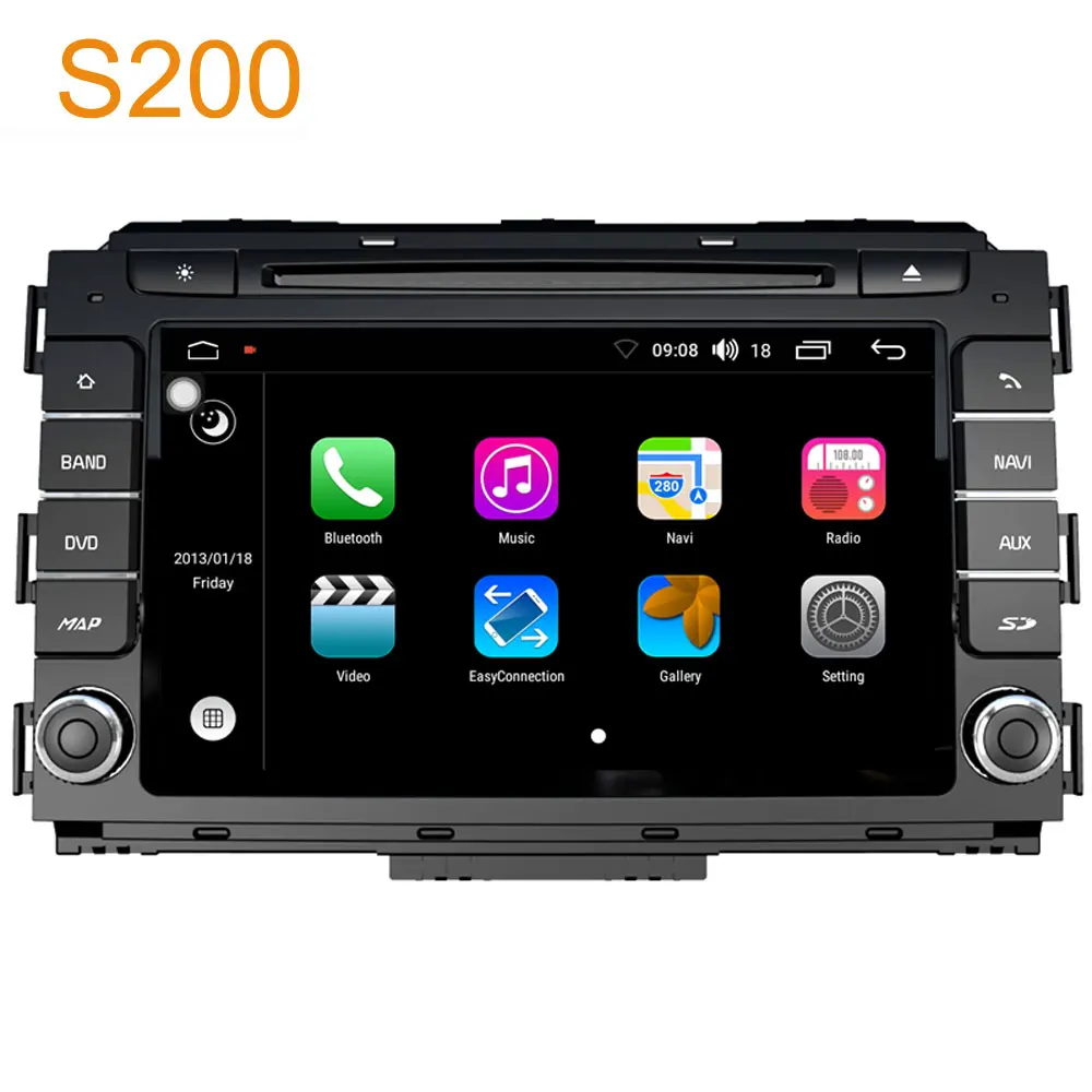 Winca S200 Android 8.0 PX5 Octa 8 Core CPU 32GB Rom Car DVD Radio GPS