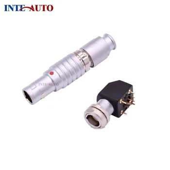 

Replacement Stanexco 7 pins M9 Metal push pull self-locking connector, straight plug elbow receptacle,FTGG.0B.307 EZXG.0B.307