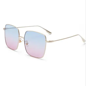 

Hotochki Square Classic Alloy Sunglasses Women/Men HD Eyeglasses Mirror UV400