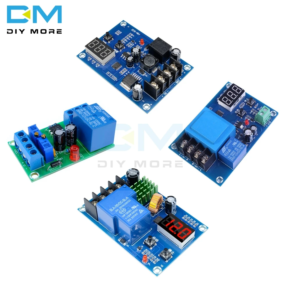 

12V 24V 6V-60V Battery Charger Control Board Charger Power Supply Switch Controller Module Panel Automatic Switch