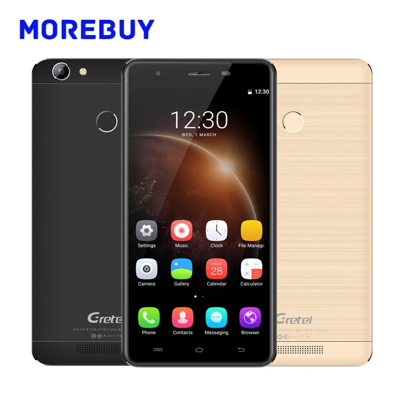 Original Gretel A6 Smartphone MT6737 Quad Core 1 3 GHz 16G ROM 2G RAM Android 6