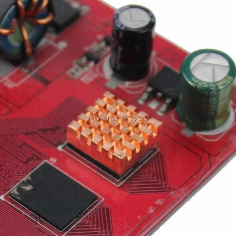 8pieces lot 13x12x5mm Copper Heatsink Ram Memory Heat sinks Cooling