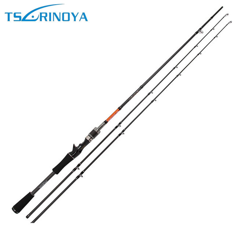 Trulinoya Super 2.1M Baitcasting Fishing Rod Carbon Fiber Lure Rods Two
