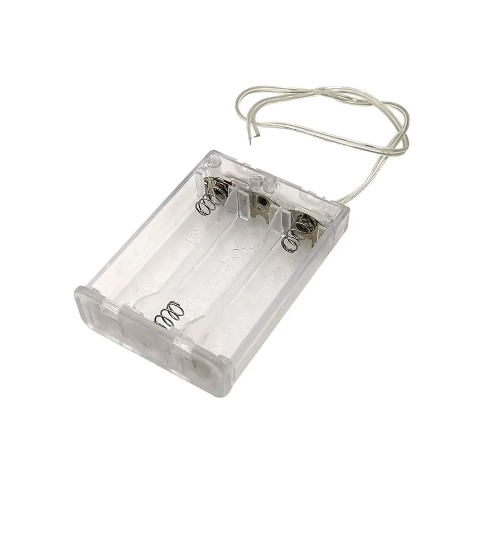 AA battery box 3v 4.5v battery box for led light string (8)