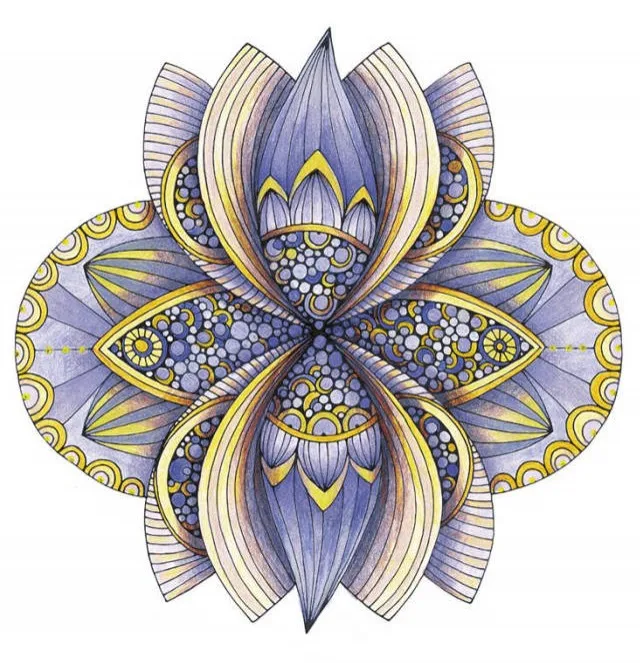 

Mandalas Fantasy Creative Coloring book Relieve Stress Kill Time Graffiti Painting Drawing antistress art adult coloring books