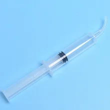 Одноразовый оросительный шприц с изогнутый кончик Набор материал для зубов инструмент 12 мл