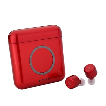 

X4T Wireless Bluetooth 4.2 Earphones Sport In Ear Stereo TWS Earbuds 5200mAh Power Bank with Mic and Wireless Charging