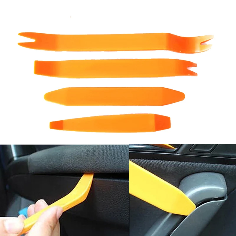 

Car-styling 4Pcs Installer Removal Tools FOR renault clio 4 ford focus 2 kia rio hyundai creta hyundai solaris lifan x60