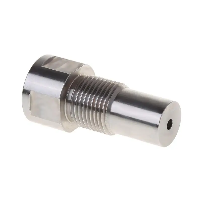 

O2 Oxygen Sensor Spacer Adapter Extender Plug CEL Fix Universal Kit With M18x1.5 Mild Steel