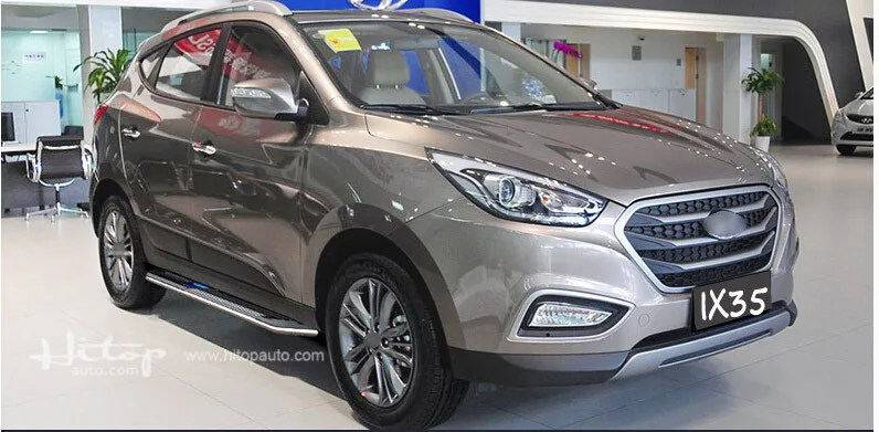 Подходит для IX35/IX25/New Santa Fe(IX45) ходовой/боковой шаг/боковой бар, с светодиодный свет. Последняя модель, от ISO9001 Топ завода