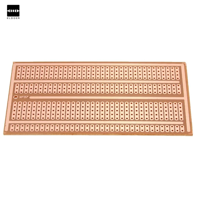 wholesale universal 5x10cm solderless pcb test breadboard single