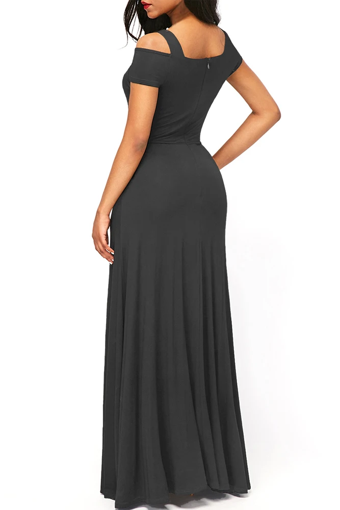Grey-Cold-Shoulder-Front-Slit-Flare-Maxi-Dress-LC61752-11-2