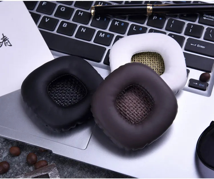 

Replacement Ear Pads memory foam Cushion Headset Cover Professional Square Design For Marshall Major Major II Stereo Headphone