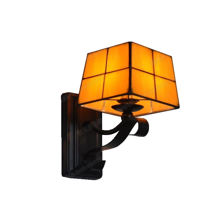 Современный минималистичный Настенный Светильник Тиффани прикроватный опал, стекло лампа прохода креативная Мода освещение задний коридор отель