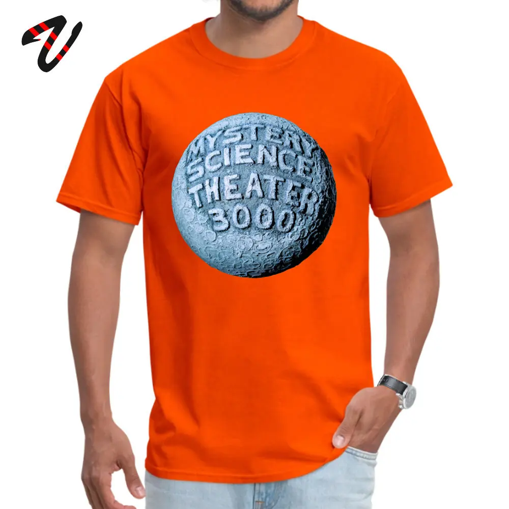 Mystery Science Theatermstk Tshirts Coupons Short Sleeve Camisa Pure Cotton Round Neck Men Tops & Tees Sweatshirts Summer Mystery Science Theater 3000 mst3k14052 orange