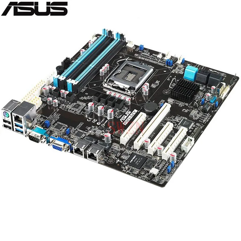 

original Used Server motherboard For ASUS P9D-MV Socket 1150 Core i3/Xeon E3-1200 v3 Maximum 4*DDR3 32GB 4xSATAIII 2xSATAII ATX