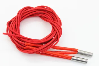 

12V 30W Ceramic Cartridge Heater 1M 6*15mm For Mendel Reprap Extruder 3D Printer Parts Heating Tube