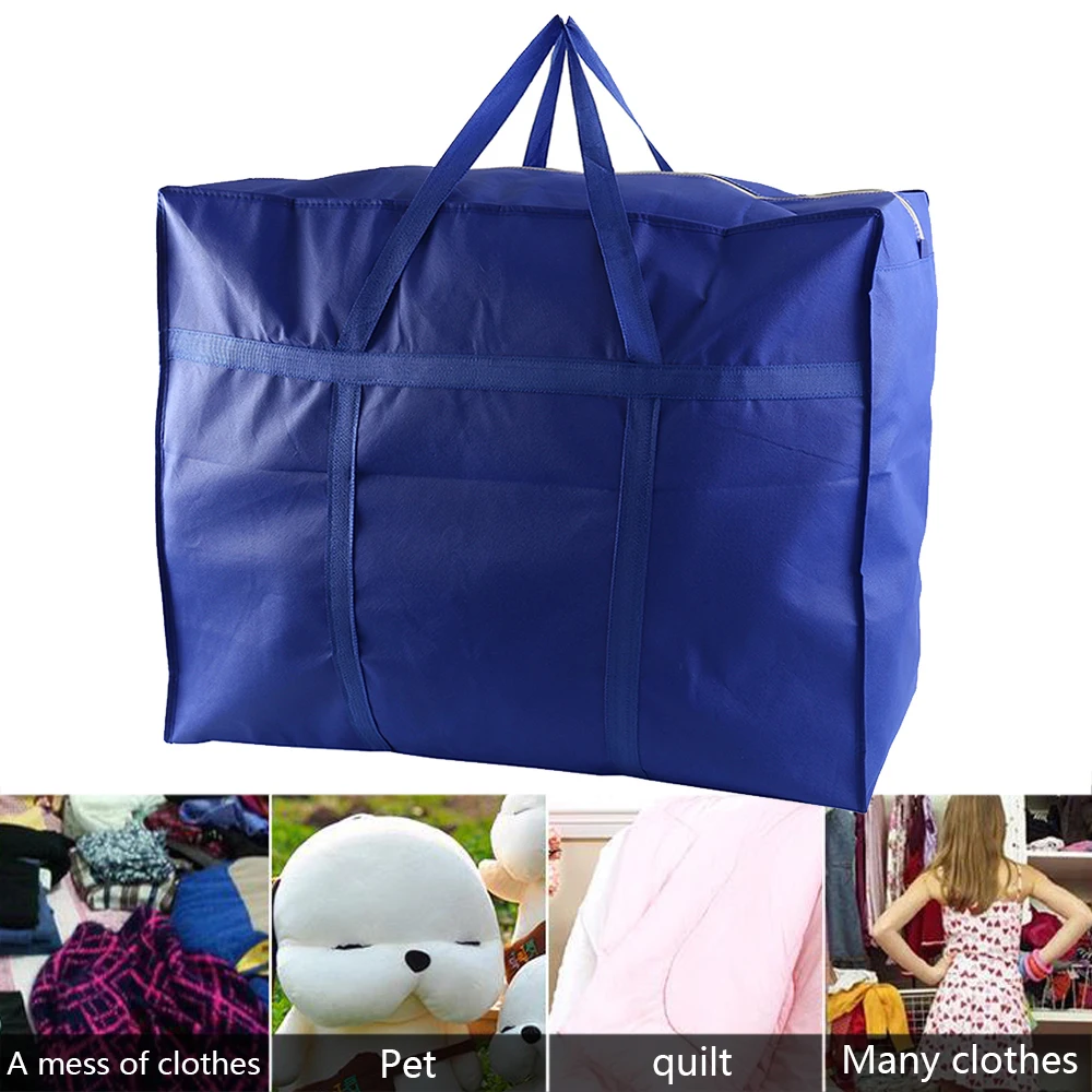 Us 7 63 Oxford Cloth Waterproof Moving Bag Extra Large Duffel Thickening Packaging Woven In Travel Bags From Luggage